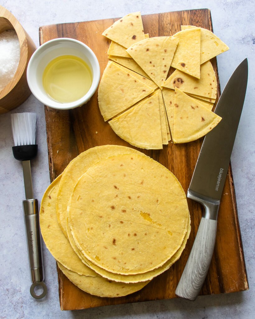 Homemade Air Fryer Tortilla Chips  Blue Jean Chef - Meredith Laurence