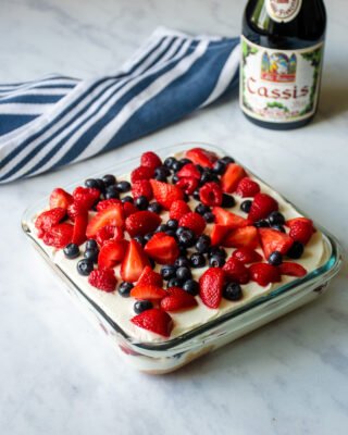Mixed Berry Tiramisu