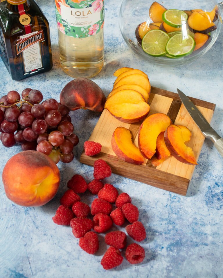 White Wine Sangria Blue Jean Chef Meredith Laurence