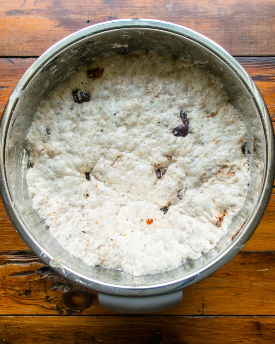 SunDried Tomato No Knead Bread Blue Jean Chef Meredith Laurence