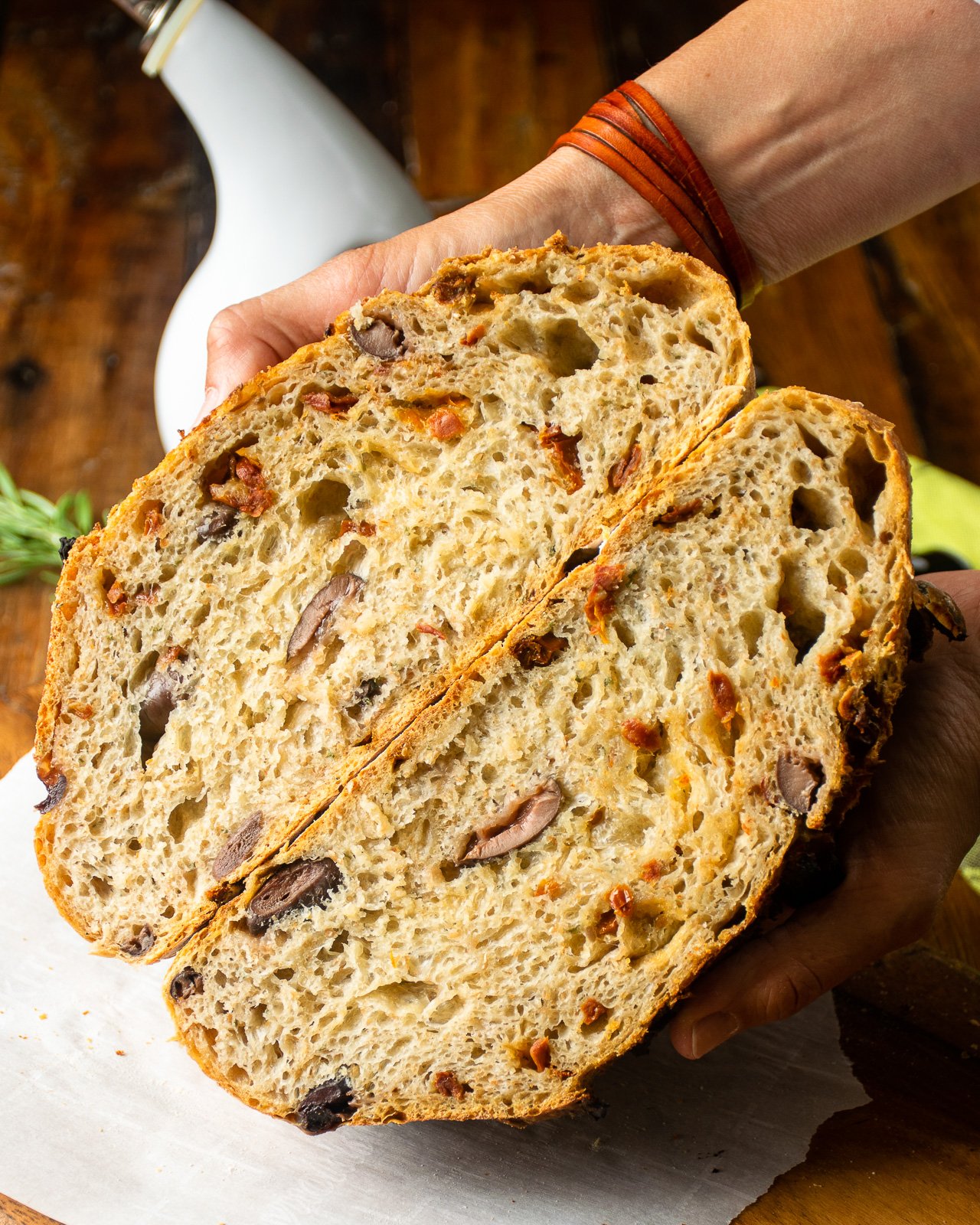 SunDried Tomato No Knead Bread Blue Jean Chef Meredith Laurence