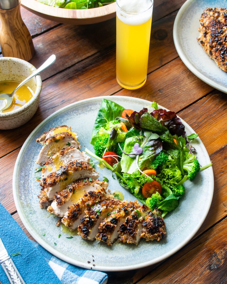 Pecan Crusted Chicken Breast | Blue Jean Chef - Meredith Laurence