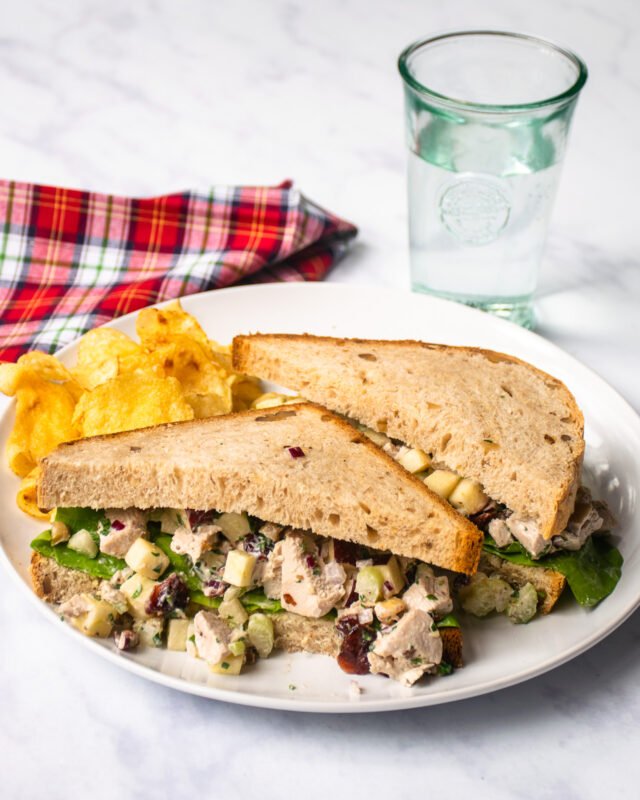 Chicken Salad with Apples and Walnuts
