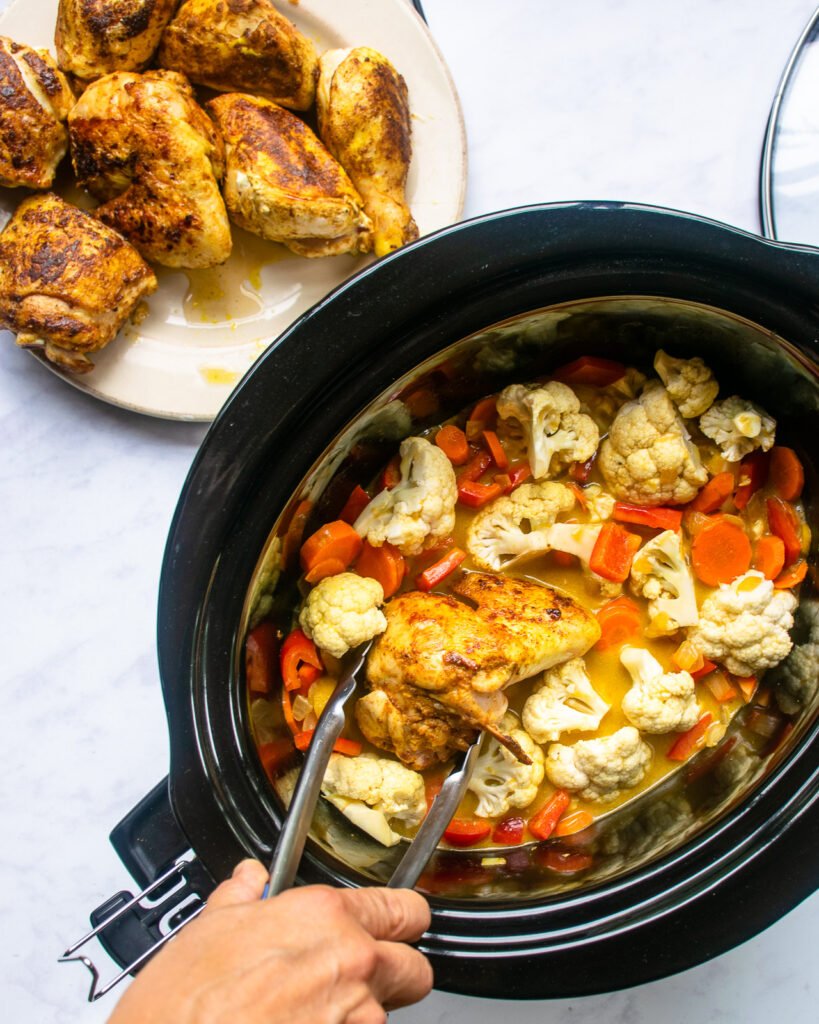 Slow Cooker Curried Chicken Stew Blue Jean Chef Meredith Laurence