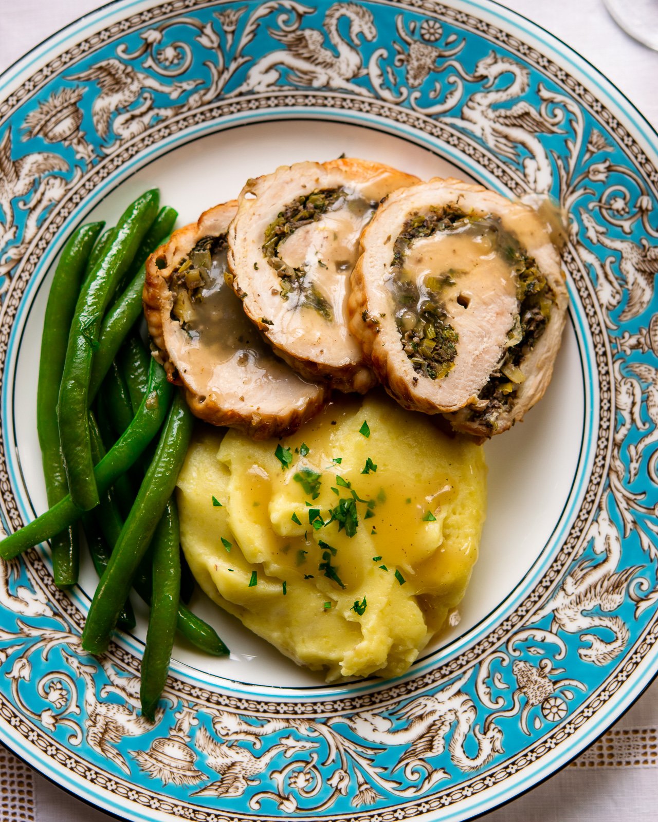 Turkey Roulade | Blue Jean Chef - Meredith Laurence