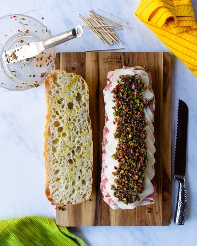 Mini Muffaletta Sandwiches Blue Jean Chef Meredith Laurence