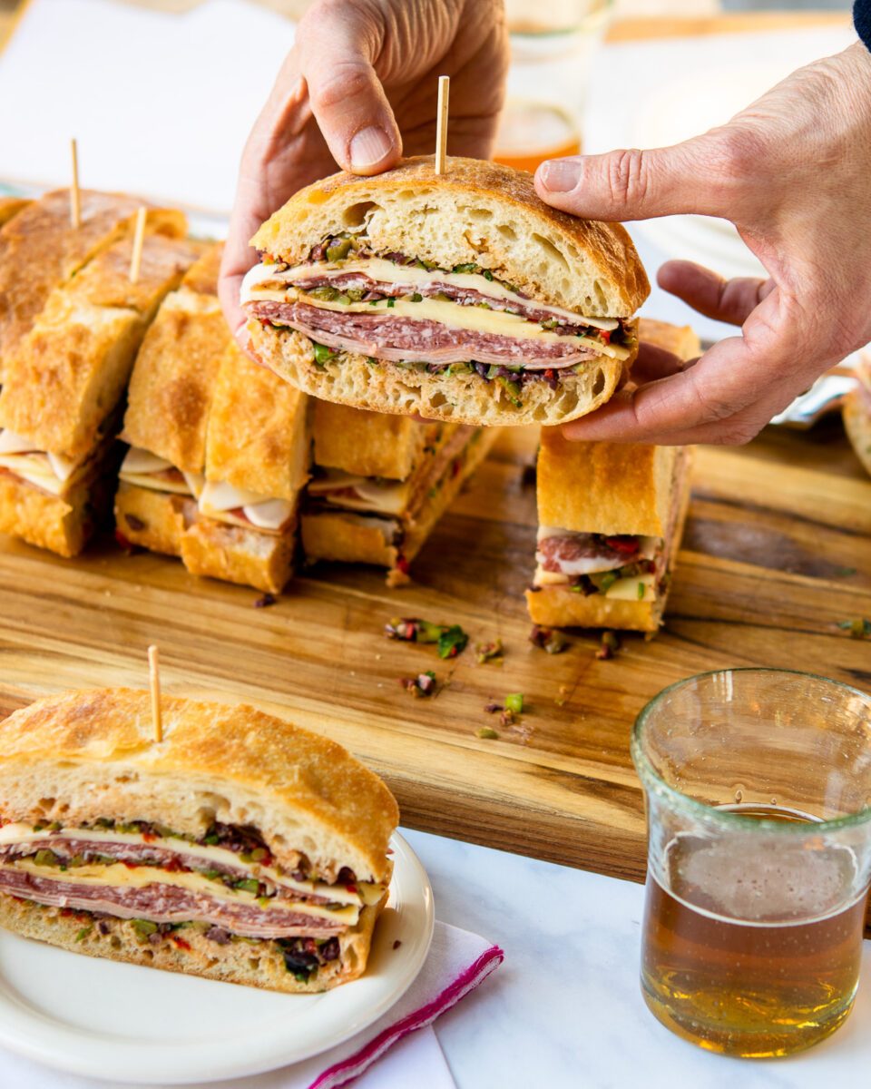 Mini Muffaletta Sandwiches | Blue Jean Chef - Meredith Laurence