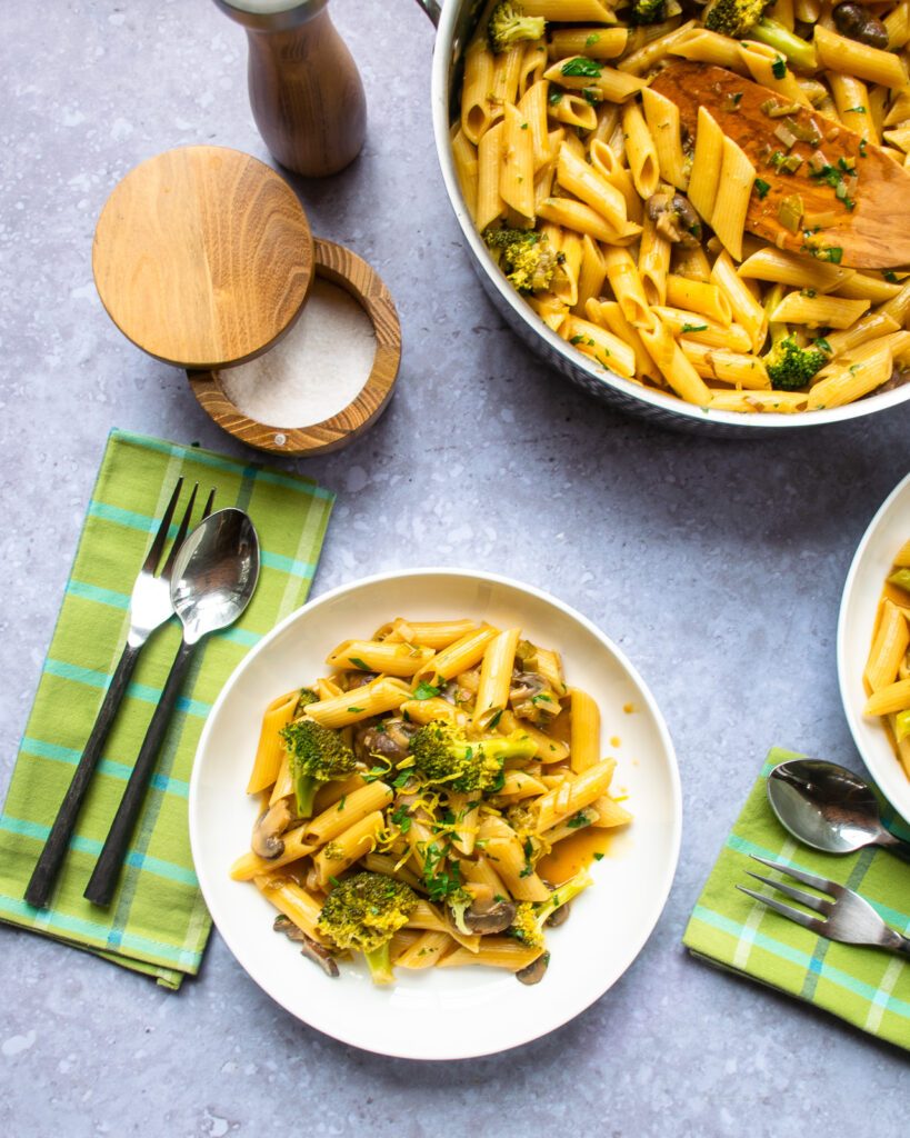 https://bluejeanchef.com/uploads/2022/01/One-Pot-Penne-with-Mushrooms-Broccoli-and-Leeks-1280-5430-819x1024.jpg