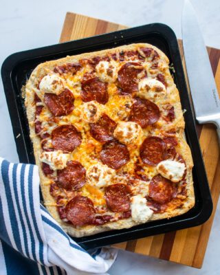 Air Fryer Pan Pizza