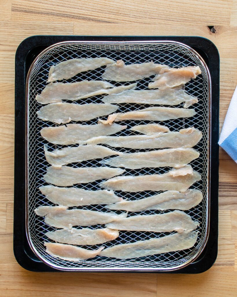 Air fryer chicken outlet jerky