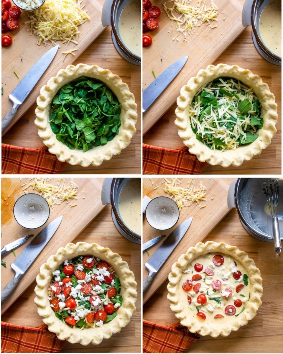 Quiche Florentine Blue Jean Chef Meredith Laurence