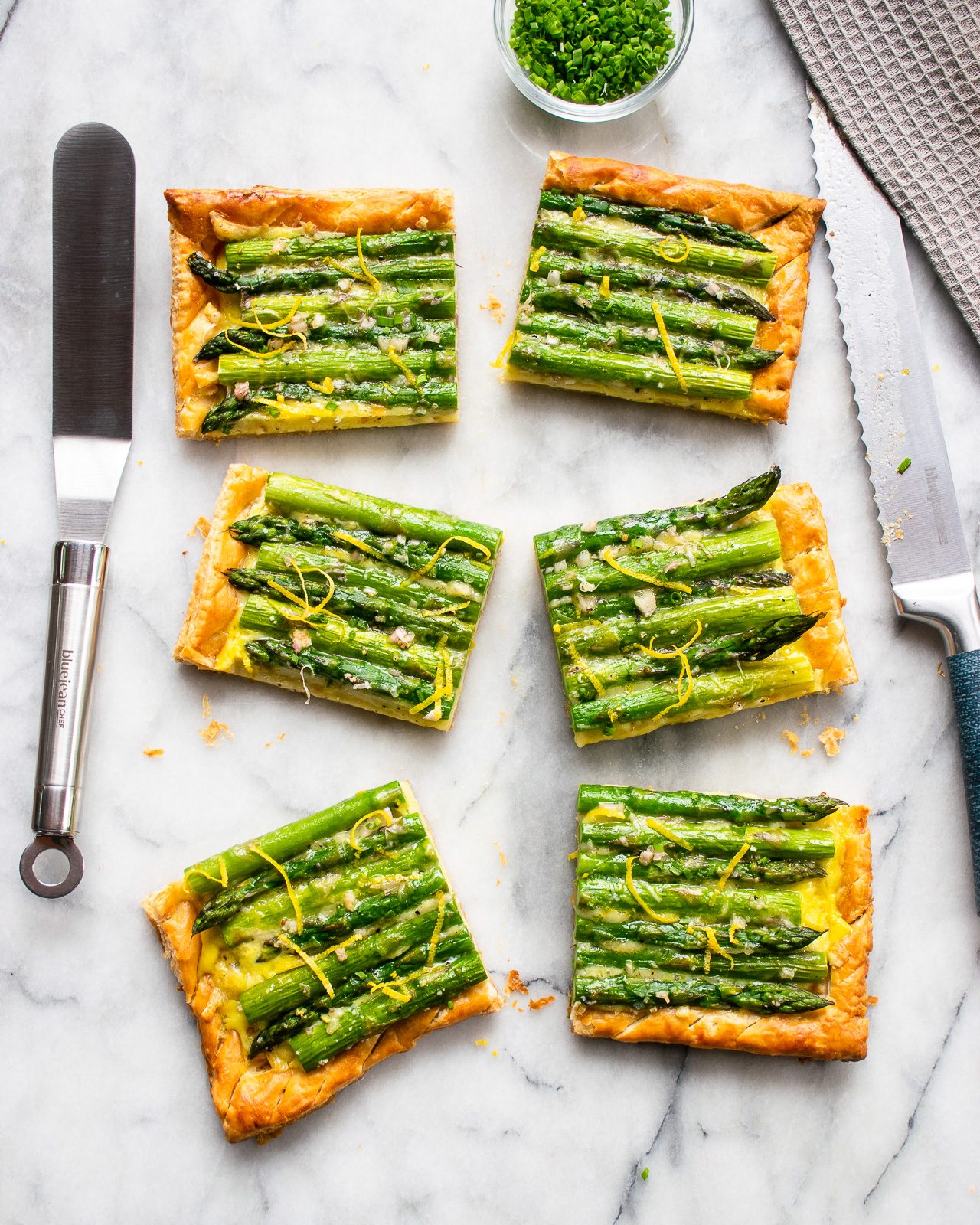 Asparagus Tart Blue Jean Chef Meredith Laurence