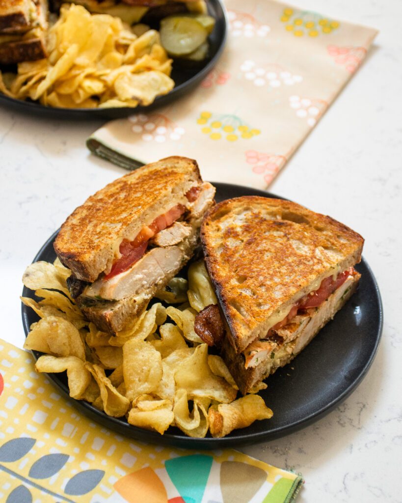 Grilled Chicken Club Sandwich | Blue Jean Chef - Meredith Laurence