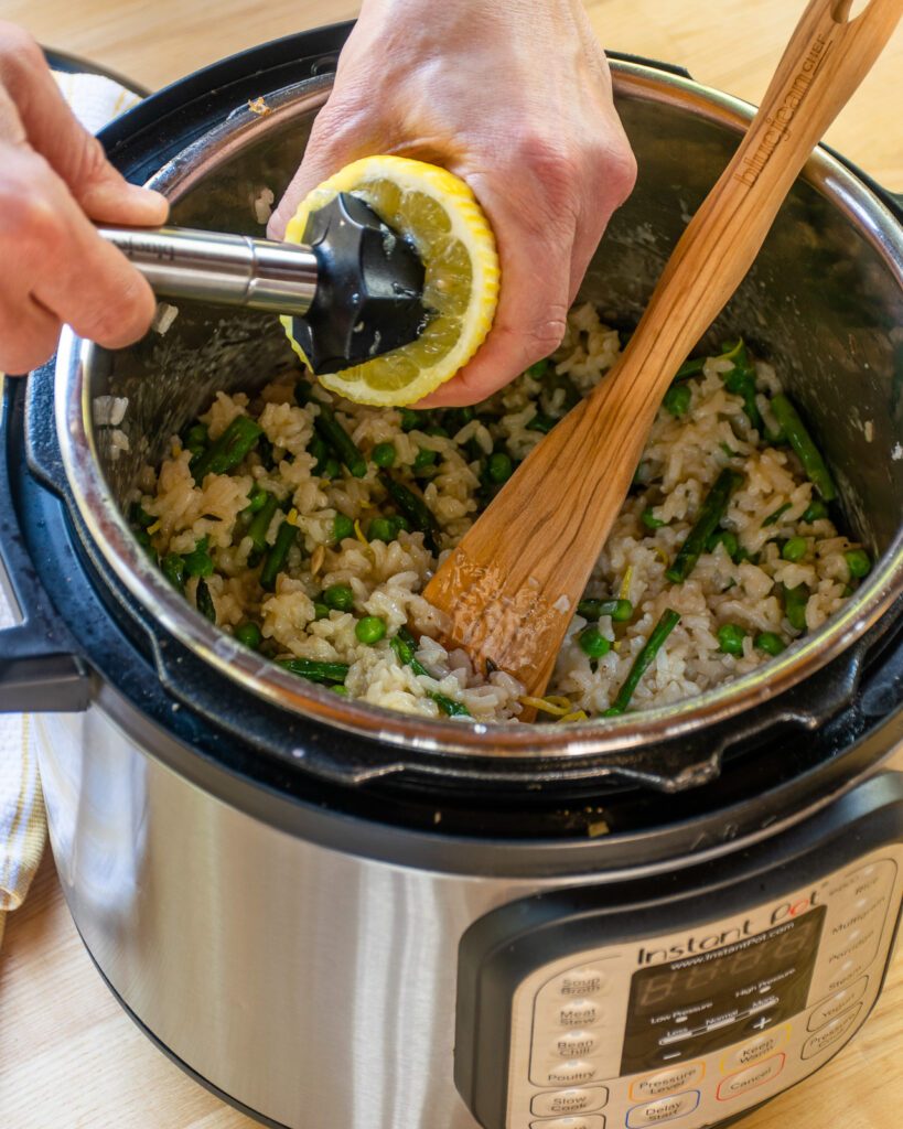 How to Cook Risotto in a Pressure Cooker - LindySez