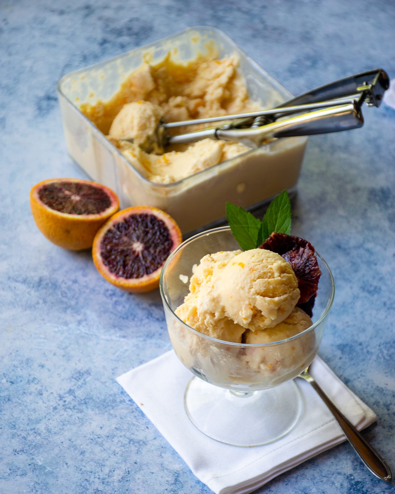 blood orange gelato