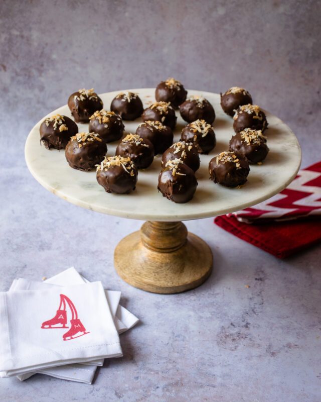 Chocolate Toasted Coconut Balls Blue Jean Chef Meredith Laurence