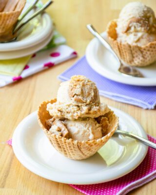 Peanut Butter Swirl Ice Cream