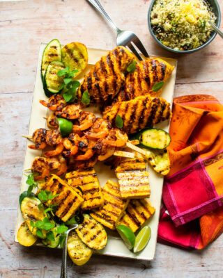 Tandoori Spiced Mixed Grill