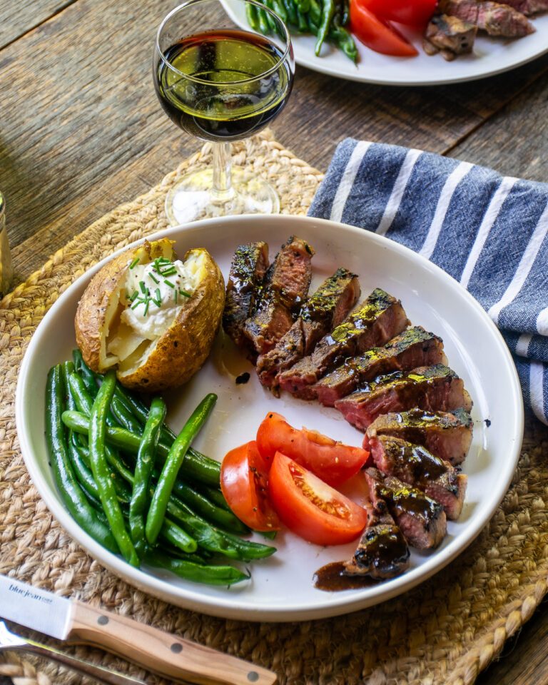 Whiskey Marinated TBone or Porterhouse Steak Blue Jean Chef