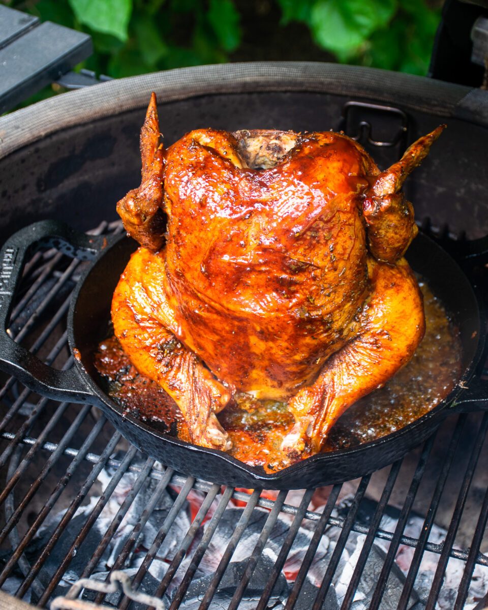 BBQ Beer Roast Chicken Blue Jean Chef Meredith Laurence