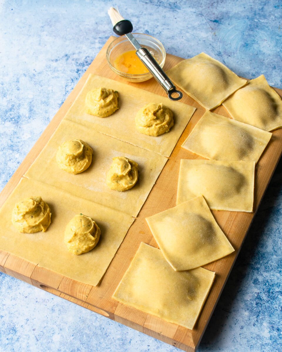 Butternut Squash Ravioli Blue Jean Chef Meredith Laurence
