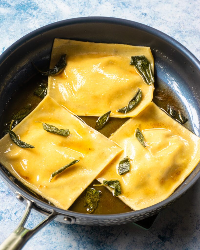 Fresh Homemade Butternut Squash Ravioli - The Clever Carrot