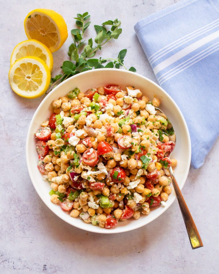 Chickpea Salad Blue Jean Chef Meredith Laurence 