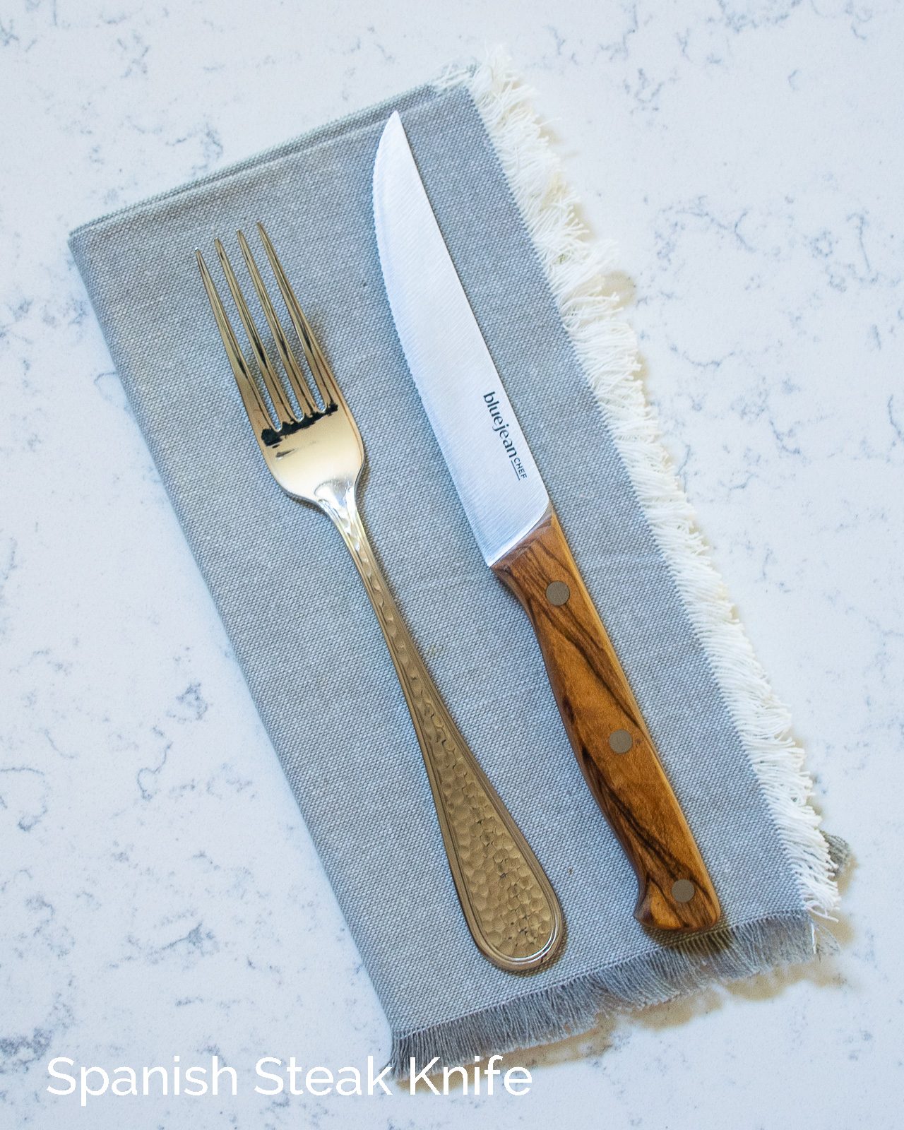 Steak Knives - Handmade Olive Wood Steak Knife Sets – Goya Blue