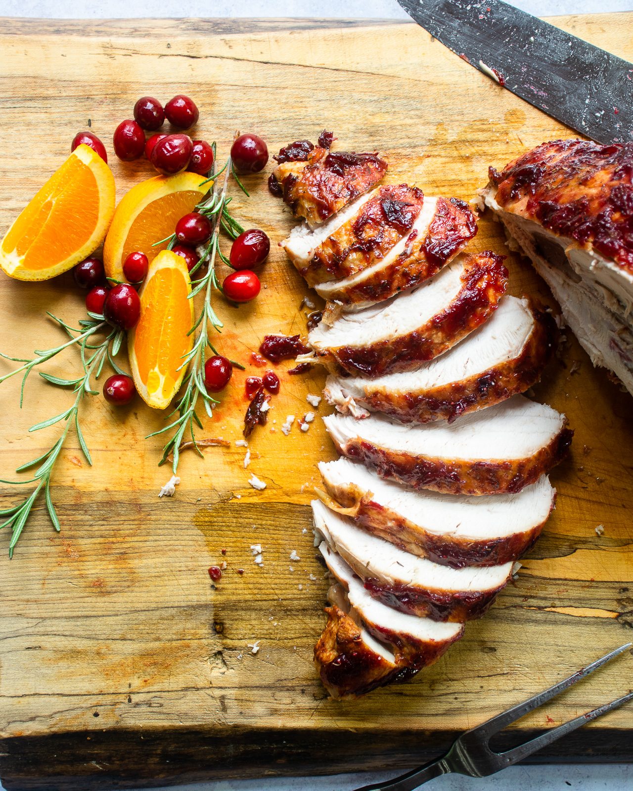 Cranberry Glazed Turkey Breast | Blue Jean Chef - Meredith Laurence