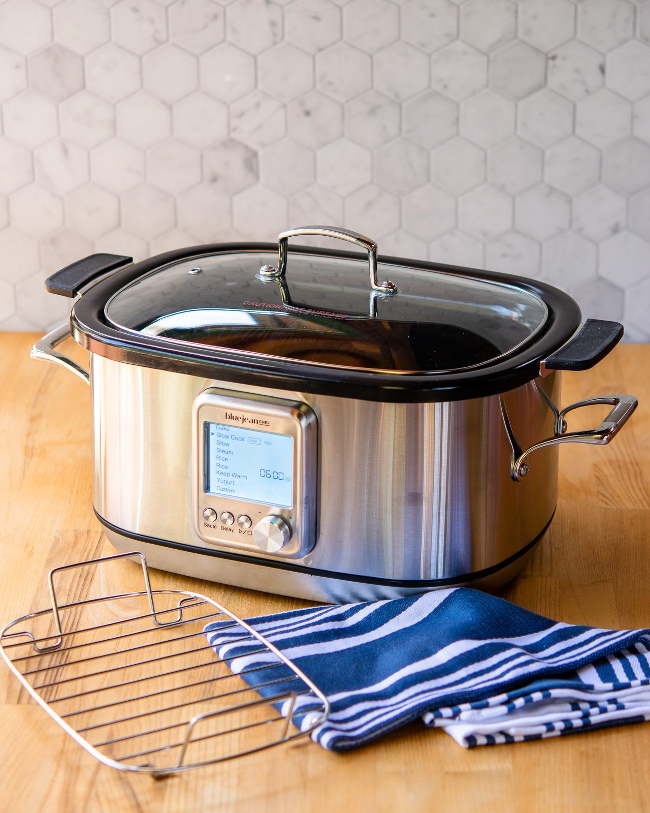 HOTLOGIC 1.5-Quart Blue Rectangle Slow Cooker in the Slow Cookers  department at