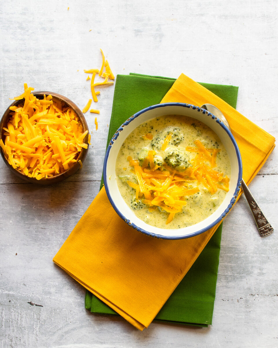 Chunky Broccoli Cheddar Soup | Blue Jean Chef - Meredith Laurence