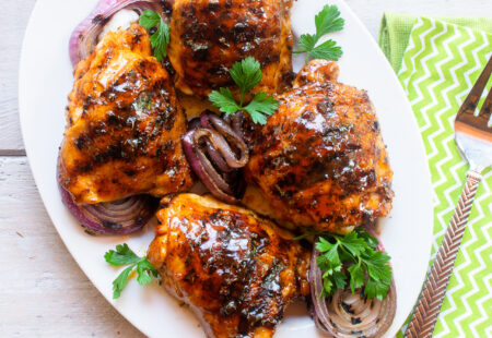 Easy Grilled Chicken Thighs