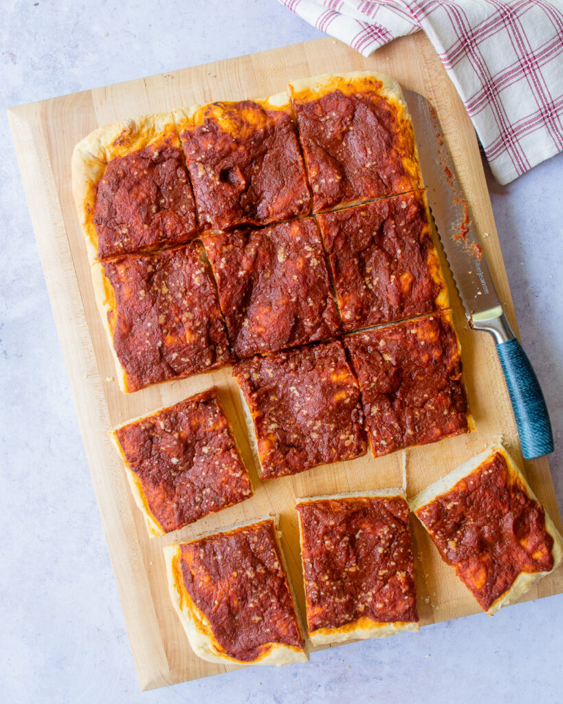 Philly Tomato Pie | Blue Jean Chef - Meredith Laurence