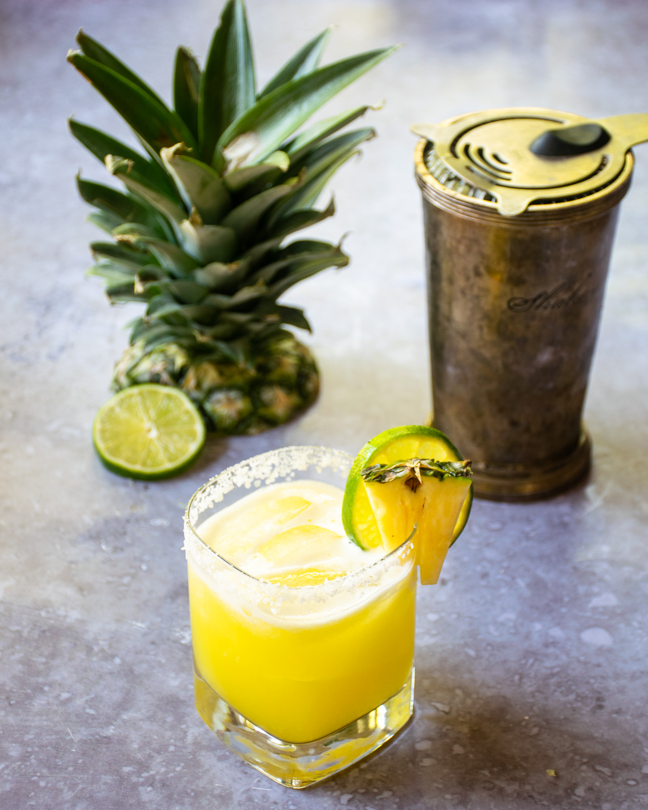 Chef Noel's Grilled Pineapple & Scotch Bonnet Margarita — The