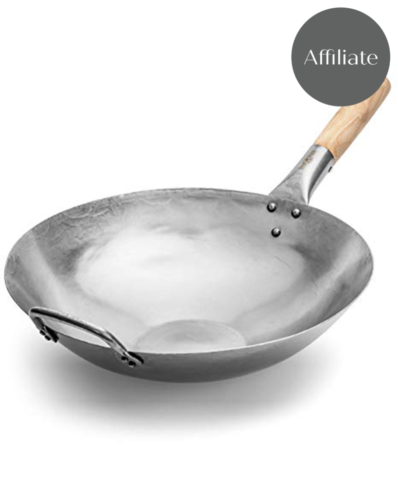 Flat Bottomed Carbon Steel Wok Blue Jean Chef Meredith Laurence