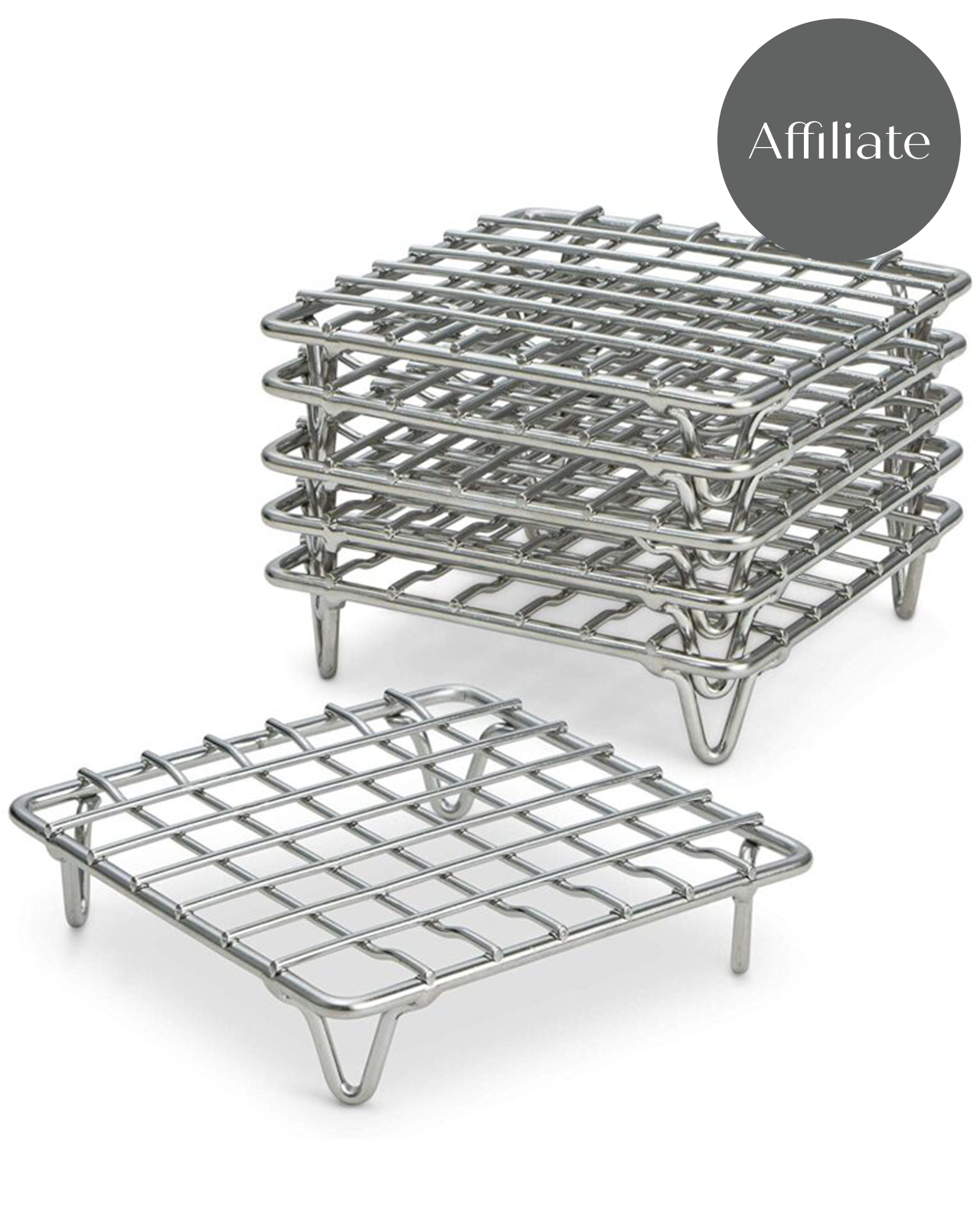 Cooling Racks Set Of 2, Stainless Steel Small Wire Rack For