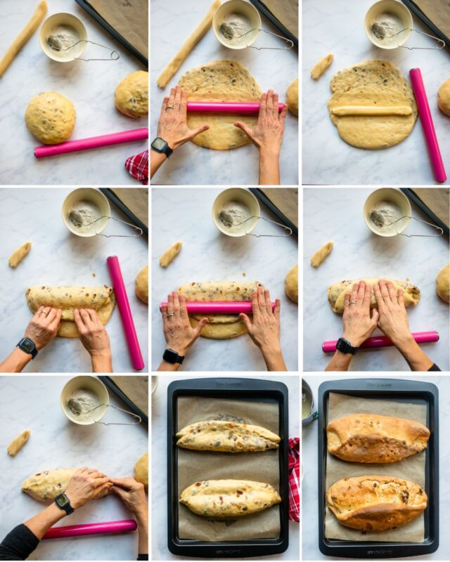 Stollen Bread Rolle Stollen | Blue Jean Chef - Meredith Laurence