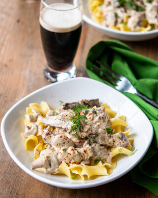 Beef Stroganoff