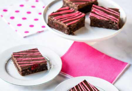 Chocolate Raspberry Brownies