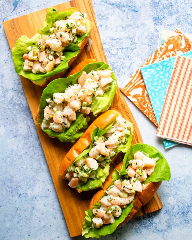 Shrimp Rolls | Blue Jean Chef - Meredith Laurence