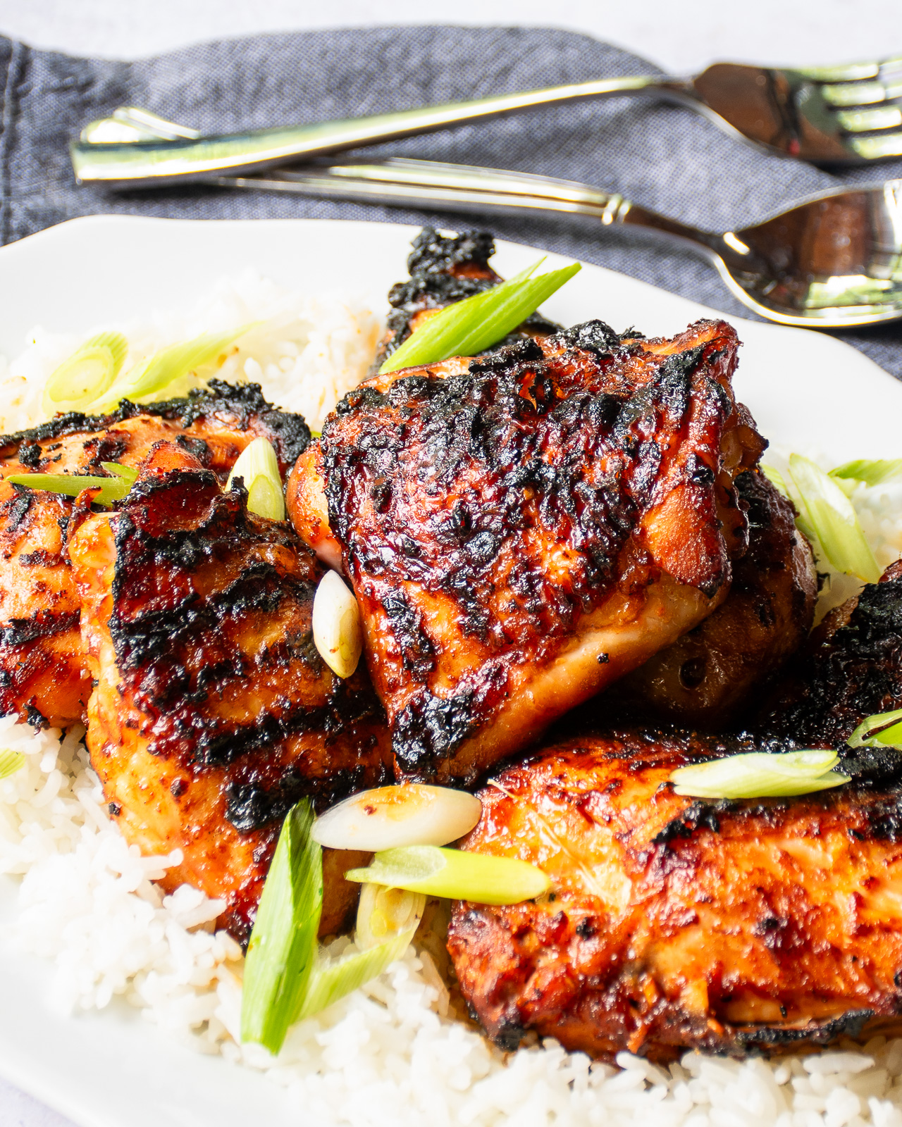 Korean bbq chicken thighs best sale