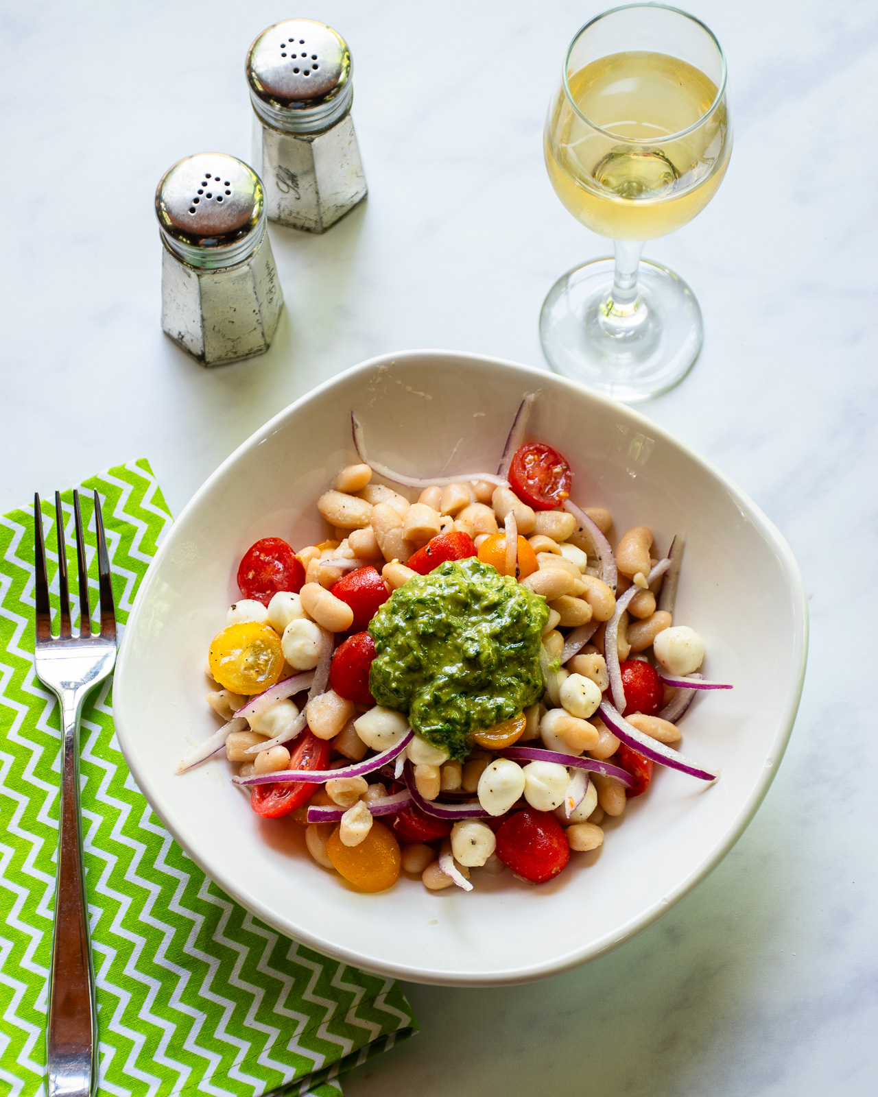 Pesto White Beans | Blue Jean Chef - Meredith Laurence