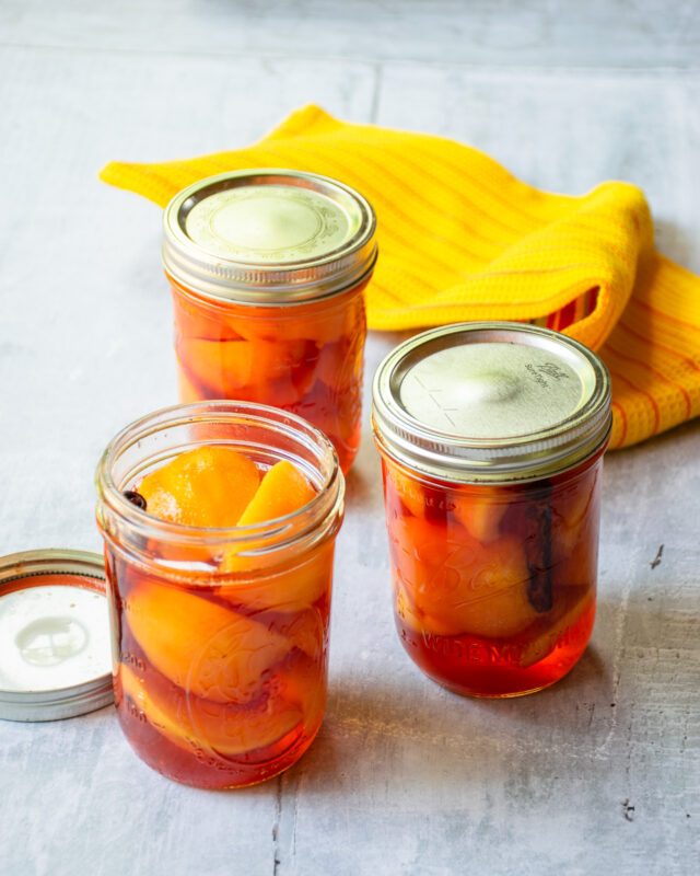 Pickled Peaches