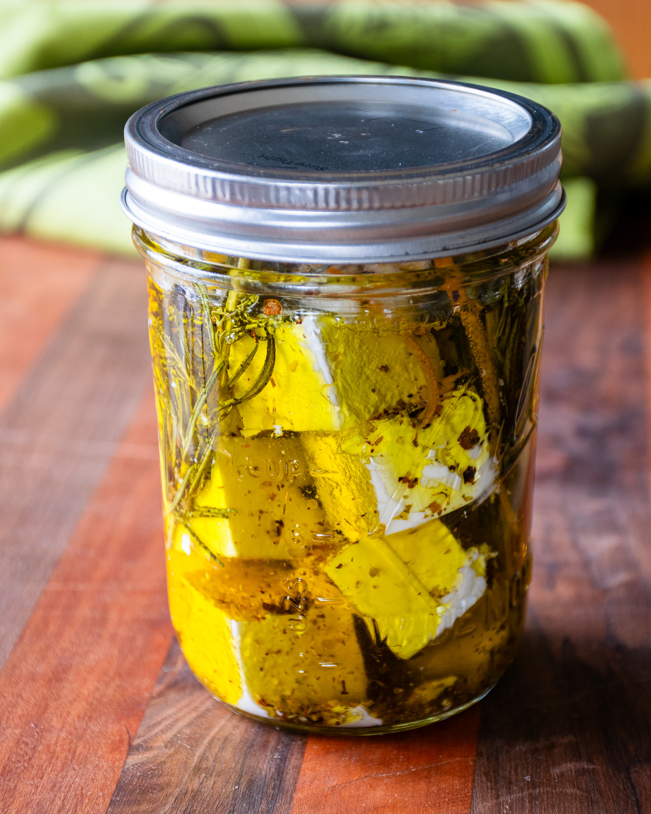 Marinated Feta Cheese